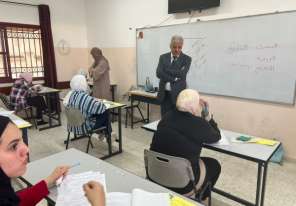 برهم يتفقد امتحانات الثانوية في جنين ويؤكد مساندة الطلبة في ظل الظروف الراهنة