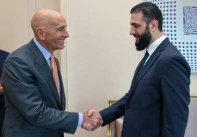 تفاصيل أول لقاء بين الشرع والمبعوث الأميركي إلى سوريا